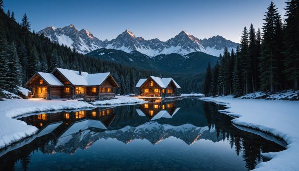Découvrir les plus beaux paysages alpins en hiver