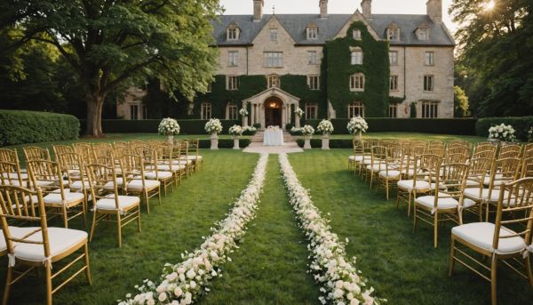 Fêter son mariage dans un domaine prestigieux