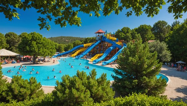 Top campings dans le vaucluse avec parcs aquatiques à découvrir