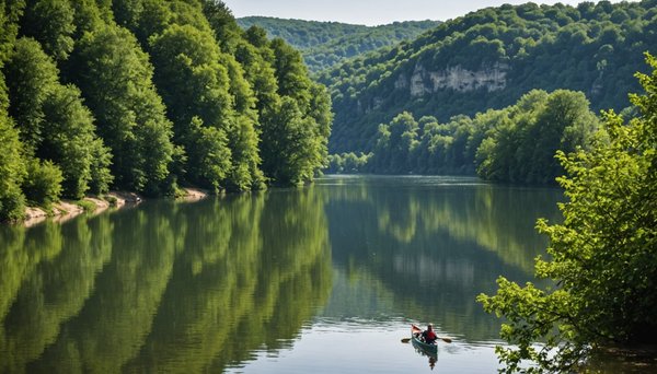 Canoë, baignade et détente : vivez la dordogne au fil de l'eau depuis le camping la sagne