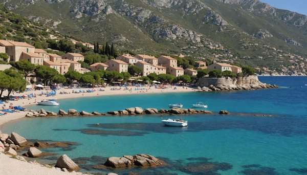 Visiter calvi en corse avec camping bella vista