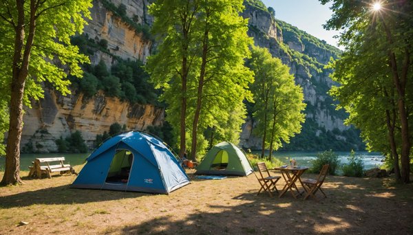 Découvrez le camping idéal aux gorges de l'aveyron en 2025