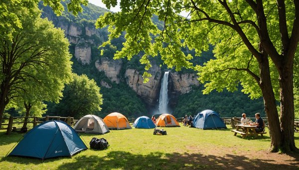 Top 5 campings à explorer aux gorges de l'aveyron en 2025