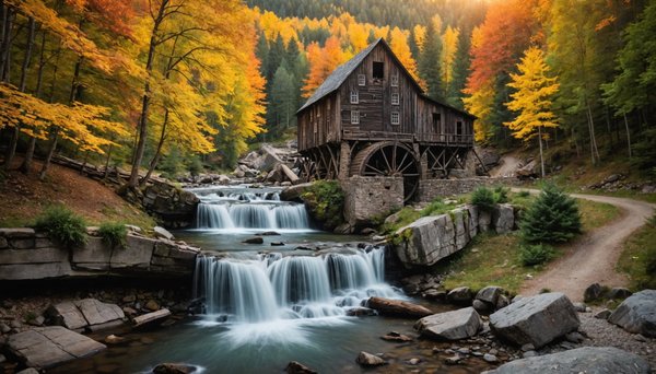 Les meilleures destinations de camping en août 2025 : le vieux moulin en tête